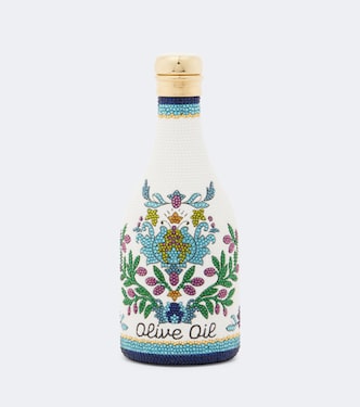 حقيبة كلاتش مع تزيين Bottle Olive Oil | Judith Leiber Couture