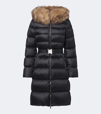 Leersies shearling-trimmed down coat | Moncler