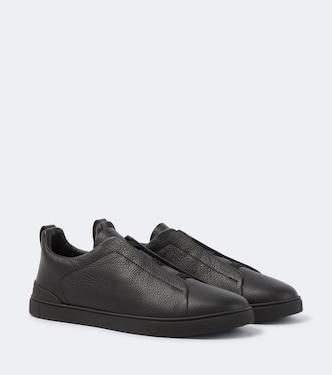 Sneakers Triple Stitch aus Leder | Zegna