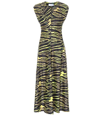 Robe longue imprimée | Marine Serre