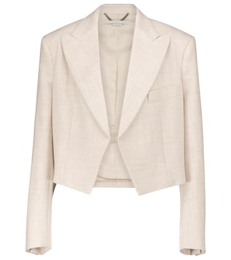 Adley cropped blazer | Stella McCartney