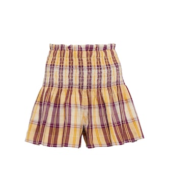 Bayowel shirred cotton shorts | Marant Etoile