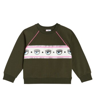 x Chiara Ferragni jersey sweatshirt | Monnalisa