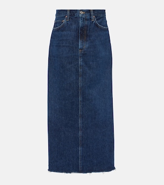 Falda larga Hilla de denim | Agolde