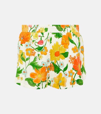 Printed mid-rise shorts | Stella McCartney