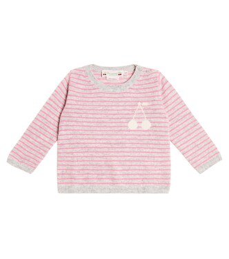 Baby Celly striped cashmere sweater | Bonpoint