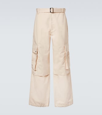 Le Cargo cotton and linen cargo pants | Jacquemus