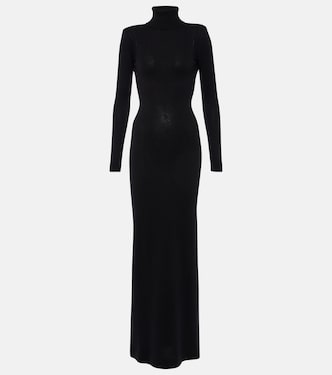 Cashmere turtleneck maxi dress | Tom Ford
