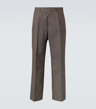 Borrowed virgin wool wide-leg chinos | Our Legacy