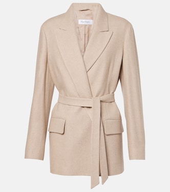 Randers wool, silk, and cashmere blazer | Max Mara