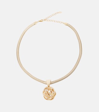 Halskette mit Kristallen | Magda Butrym