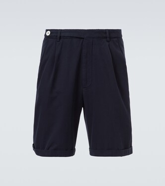 Cotton gabardine Bermuda shorts | Brunello Cucinelli
