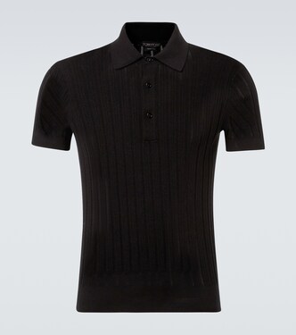 Cotton and silk polo shirt | Tom Ford