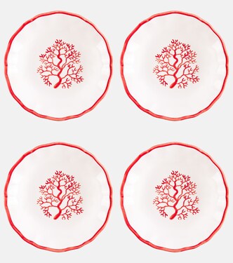 Set Coral aus vier Suppentellern | Les-Ottomans