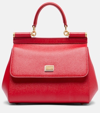 Sicily Small leather tote bag | Dolce&Gabbana