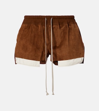 Suede shorts | Rick Owens