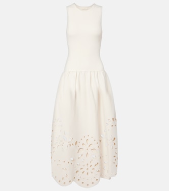Rosaline broderie anglaise midi dress | Ulla Johnson