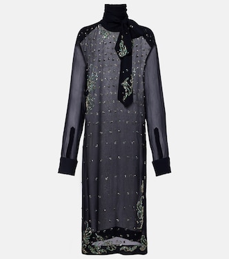 Verziertes Midikleid | Dries Van Noten