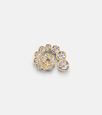 Rêve Escargot Petit 18kt gold earring with diamonds | Sophie Bille Brahe