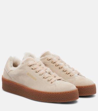 Sneakers Lucerne aus Veloursleder und Shearling | Bogner