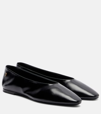 Sao leather ballet flats | Saint Laurent