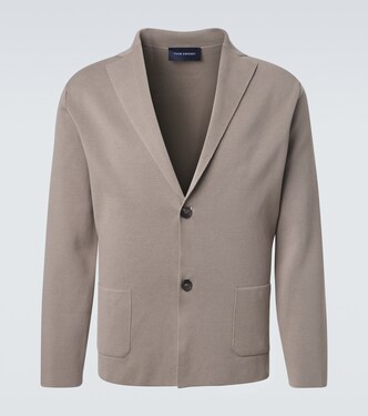 Cotton crêpe blazer | Thom Sweeney