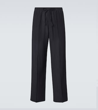 Julian linen and cotton straight pants | Umit Benan