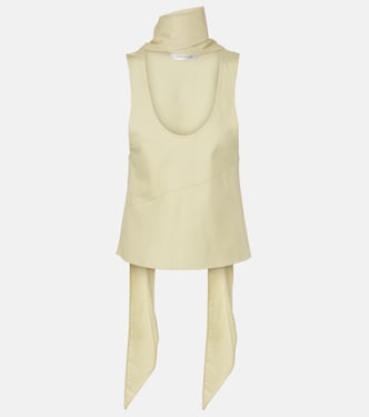 Olena scarf-detail top | Aya Muse