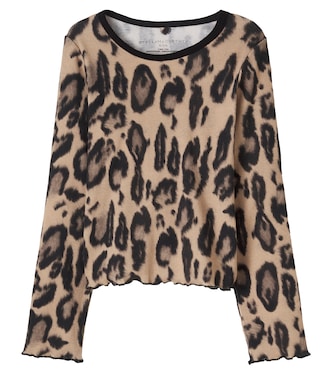 Longsleeve aus Baumwoll-Jersey | Stella McCartney Kids