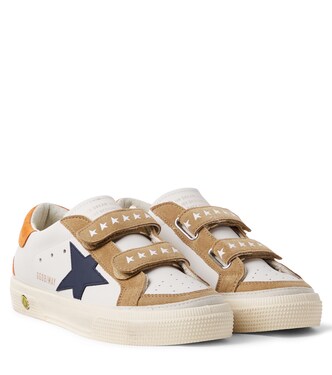 Sneakers May in pelle con suede | Golden Goose Kids