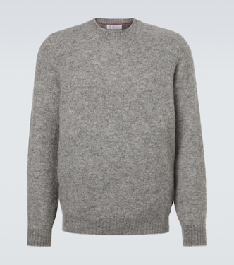 Jersey en mezcla de alpaca, cachemir y lana | Brunello Cucinelli