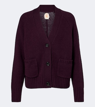 Cardigan in lana vergine e cashmere | Jardin des Orangers