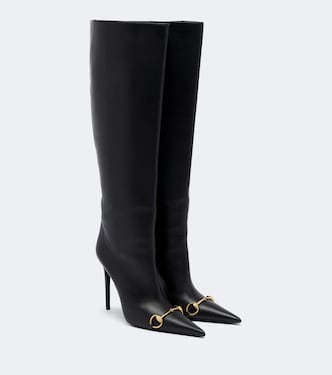 Donna Horsebit knee-high boots | Gucci