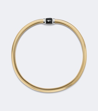 Feelings 18kt yellow and white gold necklace with diamonds | Nikos Koulis