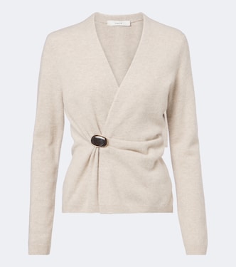 Gathered wool and cashmere sweater | Vince