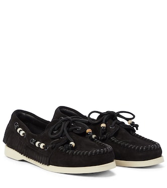 x Sebago® Docksides绒面革莫卡辛鞋 | Alanui