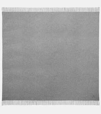 Unito fringed cashmere blanket | Loro Piana