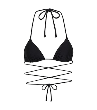 Praia tie-around bikini top | Tropic of C