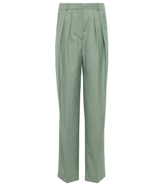 Pantalon ample à taille haute | Victoria Beckham