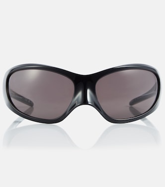 Skin oval sunglasses | Balenciaga