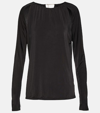 Cutout ruched top | Victoria Beckham