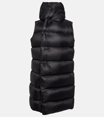 Down-paneled hooded coat | Rick Owens
