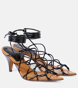 Arden 75 leather sandals | Khaite