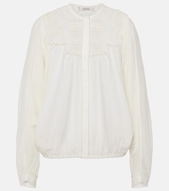 بلوزة من القطن والحرير Stunning Dream | Dorothee Schumacher