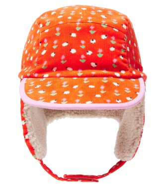 Printed velvet hat | Stella McCartney Kids