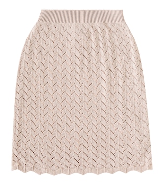 Cotton and cashmere skirt | Loro Piana Kids