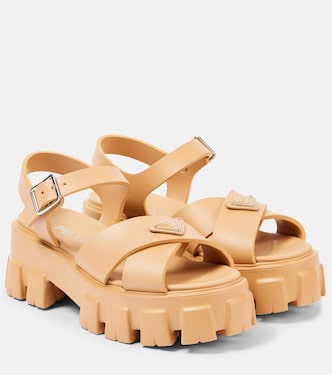 Monolith platform sandals | Prada