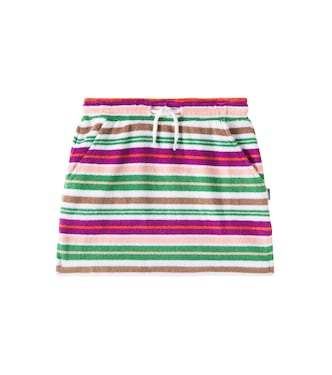 Bethany striped cotton-blend skirt | Molo