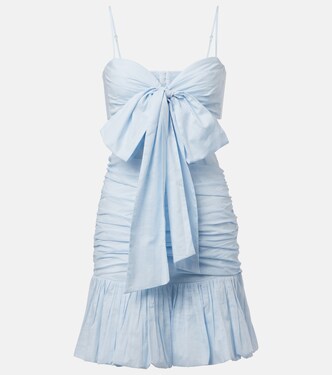 Vestido corto Rhiannon de algodón | Zimmermann