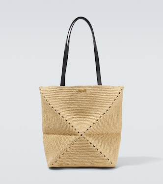Paula's Ibiza Puzzle Fold Medium tote bag | Loewe
